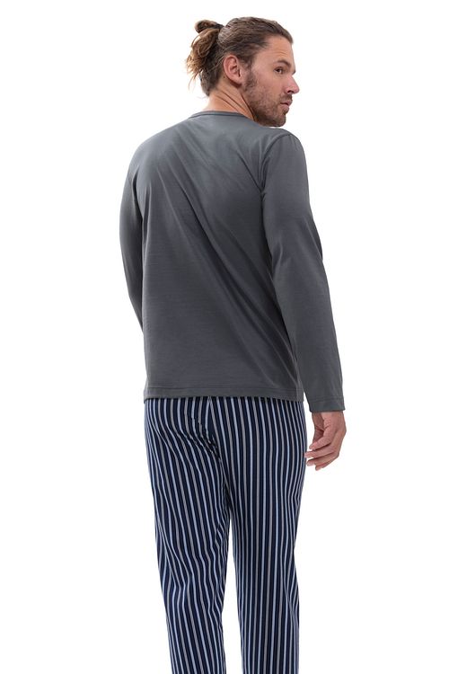 Mey Pyjama Portimo Long Gris Model / Achterkant