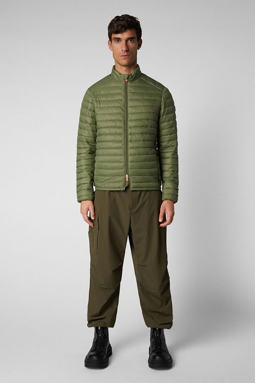 Save The Duck Jakke Alex Armygrøn Model / Voorkant