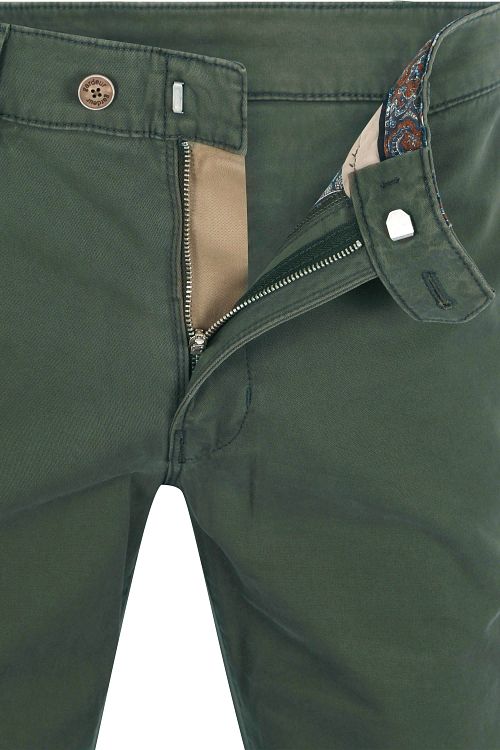Gardeur Chino Benny 3 Donkergroen Product / Detail