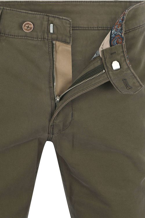 Gardeur chino Benny 3 olivengrøn Product / Detail