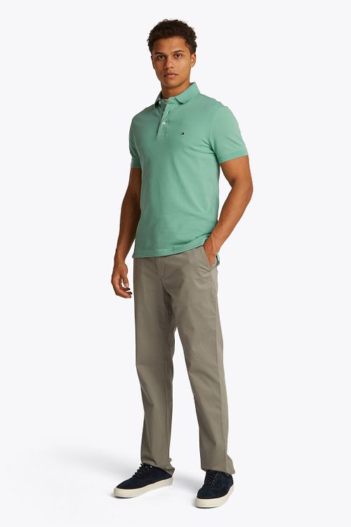 Tommy Hilfiger 1985 Polo Skjorte Grøn Model / Voorkant