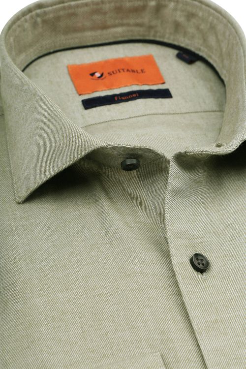 Suitable Skjorte Widespread Flannel Grøn Product / Detail