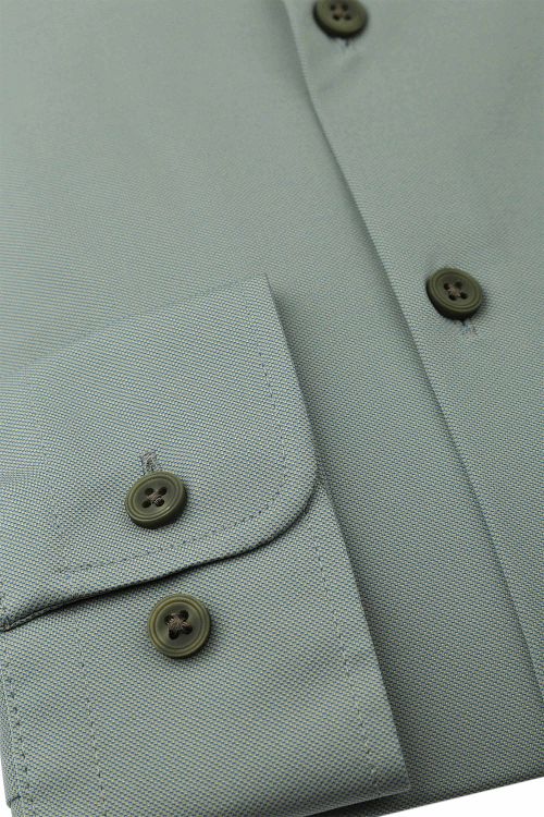 Ren Skjorte i Olive Product / Detail