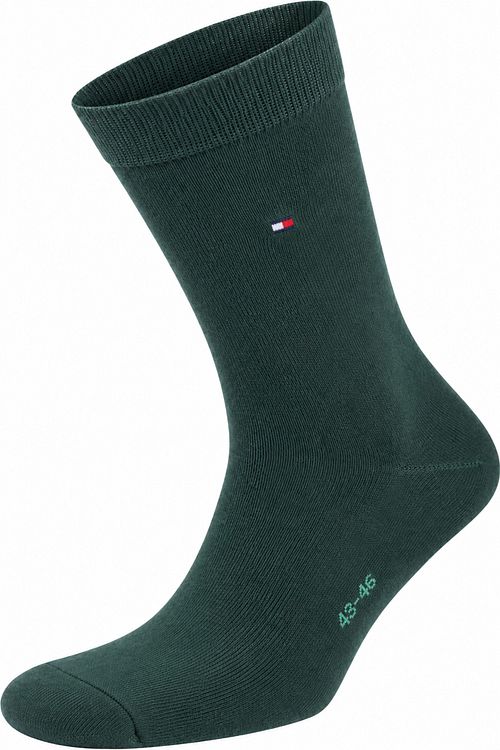 Tommy Hilfiger Classic 2-pak Sokker Grøn Sort Product