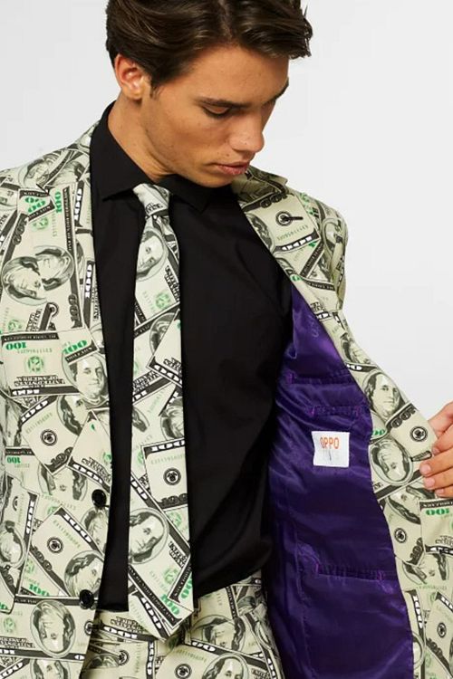 Avancerad kostym från OppoSuits - Cashanova Model / Detail