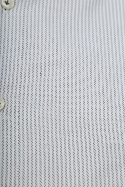 Profuomo Twill Skjorta Randig Grön Product / Detail