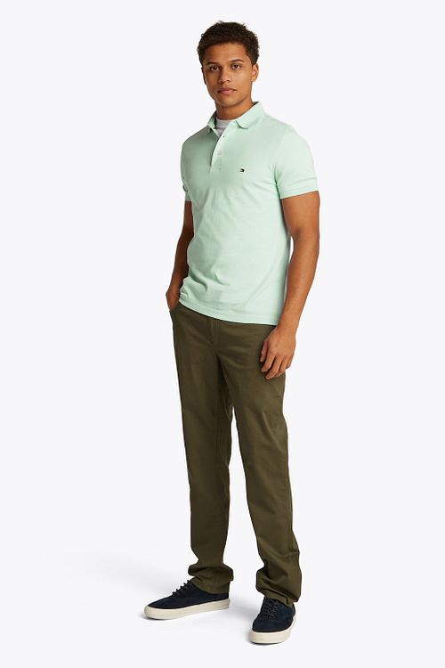 Tommy Hilfiger 1985 Poloskjorte Lysegrønn Model / Voorkant