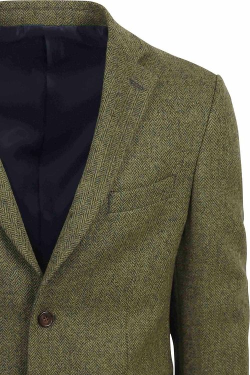 Suitable Tweed Blazer Herringbone Grün Product / Detail