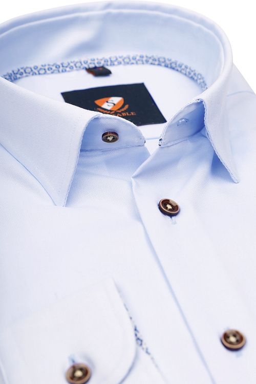 Suitable Slim-Fit Hemd Hellblau Product / Detail