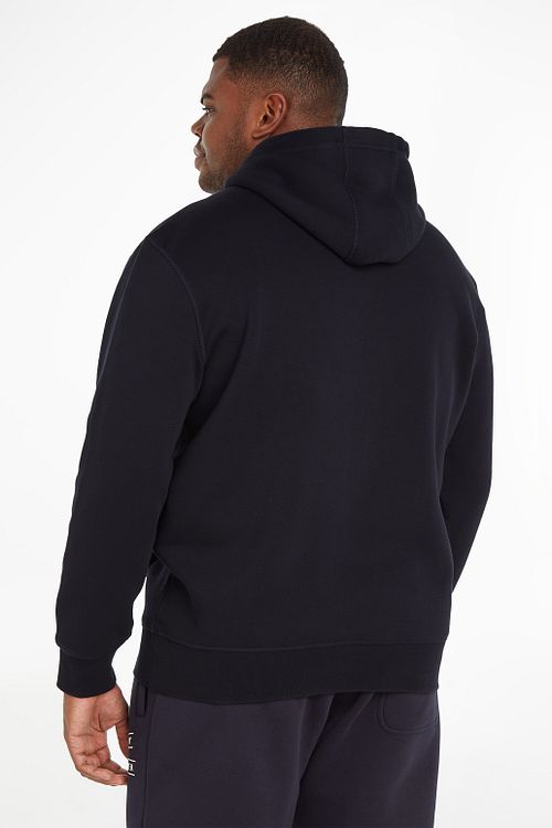 Hoodie Tommy Hilfiger Core czarna Model / Achterkant