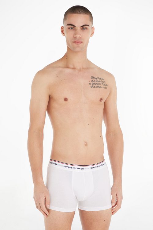 Tommy Hilfiger Boxer 3-Pakning Sort/Hvid/Grå Model / Voorkant