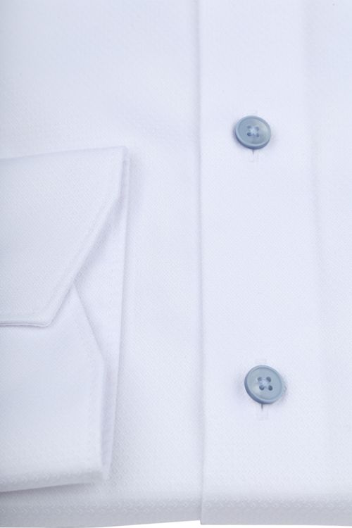 Olymp Luxor Skjorte Diamond Struktur Hvid Product / Detail