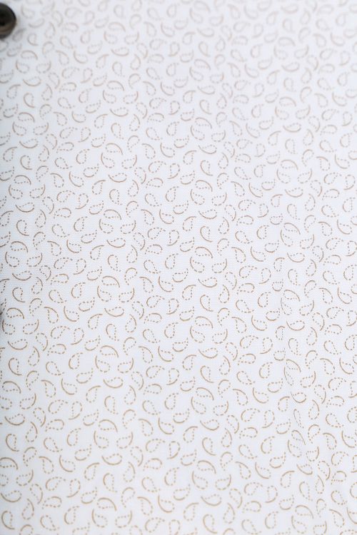 OLYMP Skjorte Nivå 5 Trykk Lys Beige Product / Detail