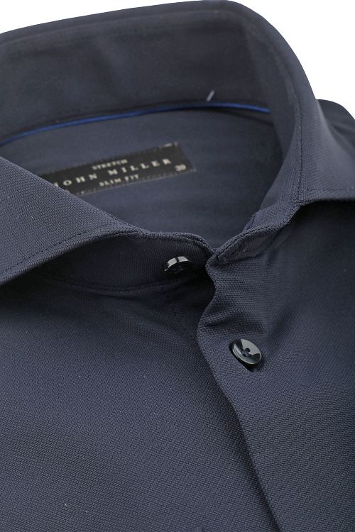 John Miller Skjorta Hyperstretch Navy Product / Detail