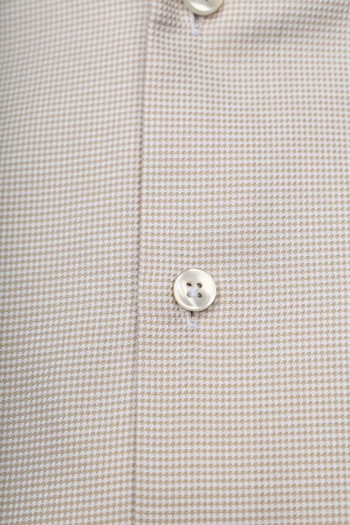 John Miller Skjorta Small Check Beige Product / Detail