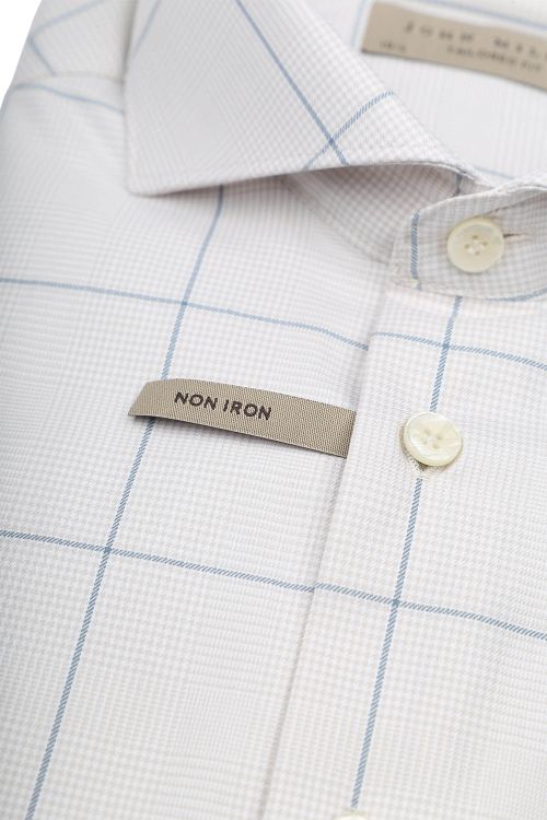 John Miller Skjorte i Beige Rutemønster Product / Detail