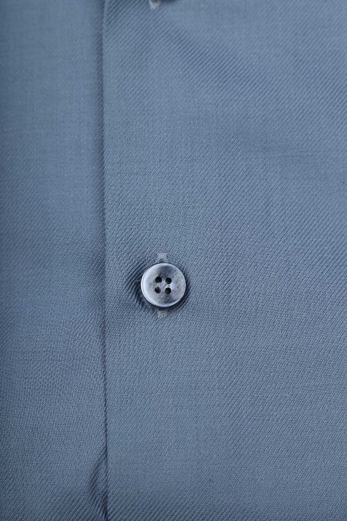 John Miller Skjorte Twill Indigo Product / Detail