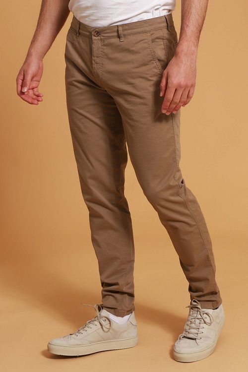 Suitable Plato Chino i Khaki Model / Voorkant