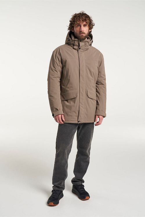 Kurtka Tenson Chris MPC w kolorze taupe Model / Voorkant