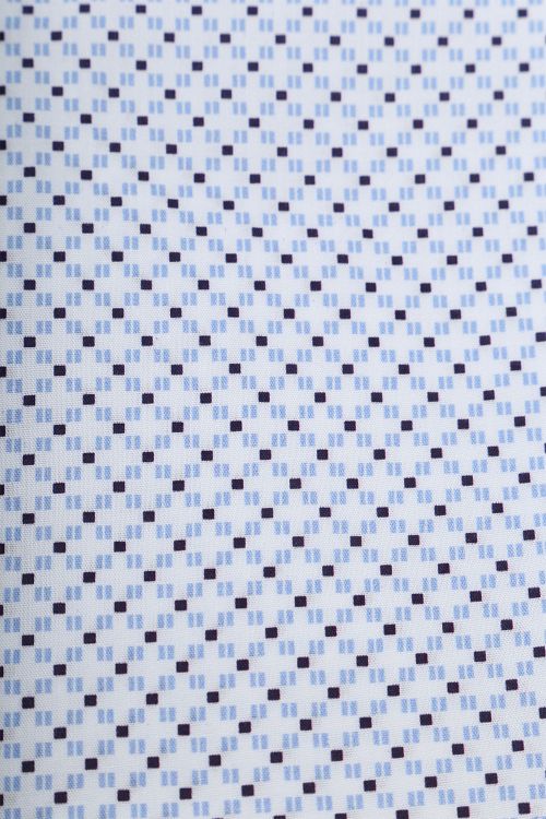 Ledub Overhemd Print Lichtblauw Product / Detail