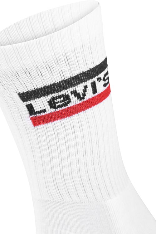 Levi's 2-pack skarpetki Sportswear szaro-białe Product / Detail