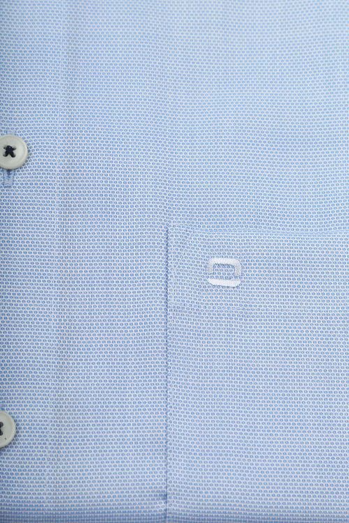 OLYMP Modern-Fit Short Sleeve Shirt Blue Product / Detail