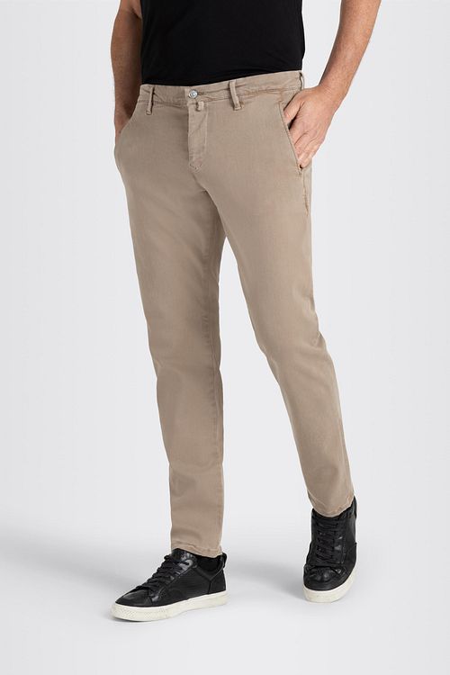Mac Jeans Driver-bukser Flexx Beige 267W sand Model / Voorkant