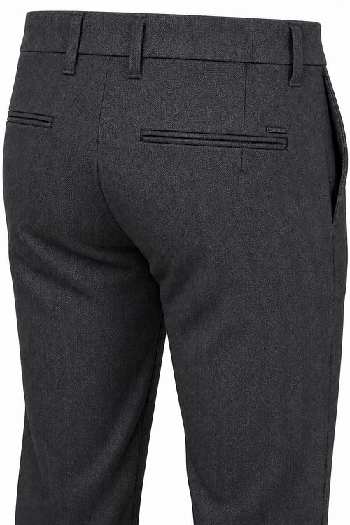 Mac Trousers Lennox Herringbone Grey Stone Product / Detail