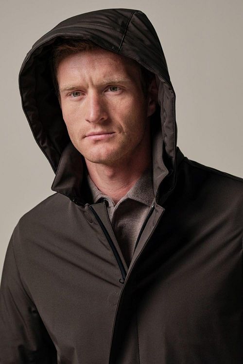 Profuomo Veste Magnétique Marron Model / Detail