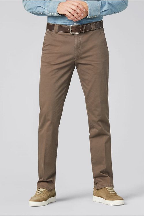 Pantaloni Meyer Roma Marrone Model / Voorkant