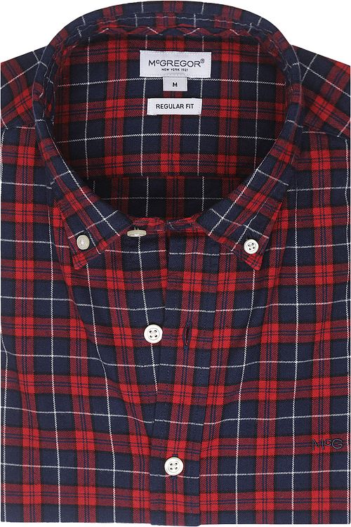 McGregor Chemise Bleu Rouge A Carreaux Product