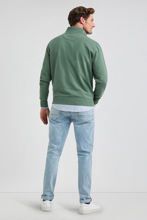 McGregor Half Zip Pullover Grøn Model / Achterkant