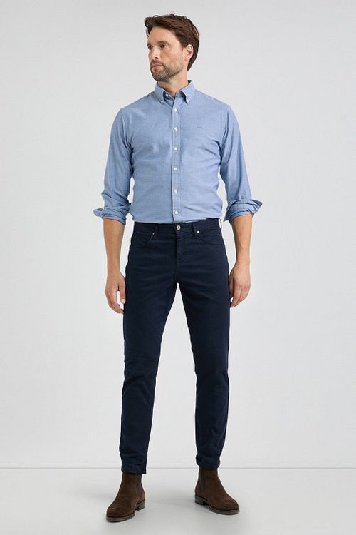 McGregor Hemd Oxford Blauw Model / Voorkant