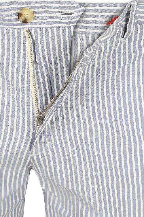 McGregor Shorts Gestreepte Seersucker Medium Blauw Product / Detail