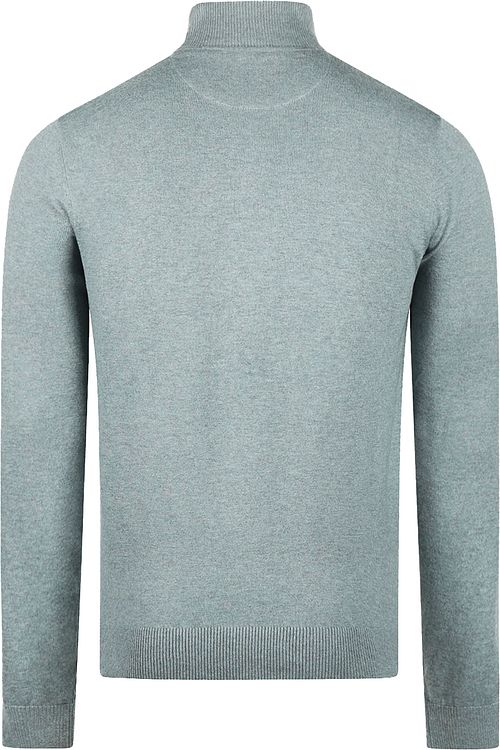 McGregor Vest Merino Blend Sage Groen Product / Achterkant