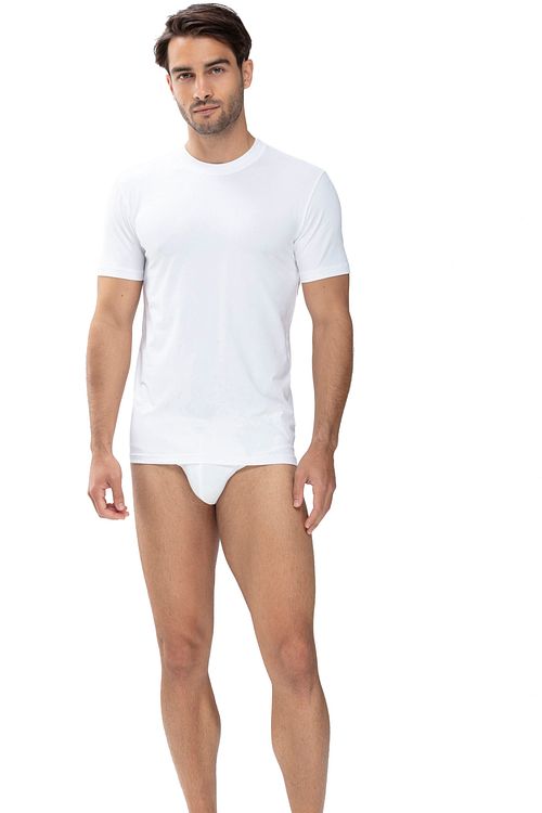 Camiseta Mey Dry Cotton Olympia blanca Model / Voorkant