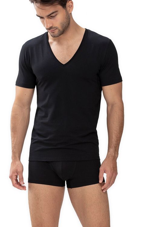 Mey Dry Cotton Boxershorts Sort Model / Voorkant