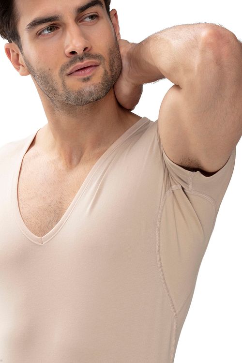 Mey Dry Cotton V-hals Onzichtbaar Ondershirt 2-Pack Model / Zijkant