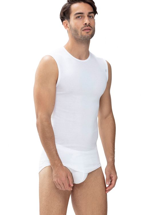 Mey Noblesse City Singlet Hvid Model / Voorkant