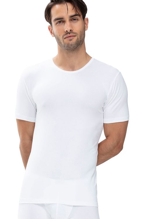 Mey T-shirt Col Rond Coton Sec Blanc Model / Voorkant