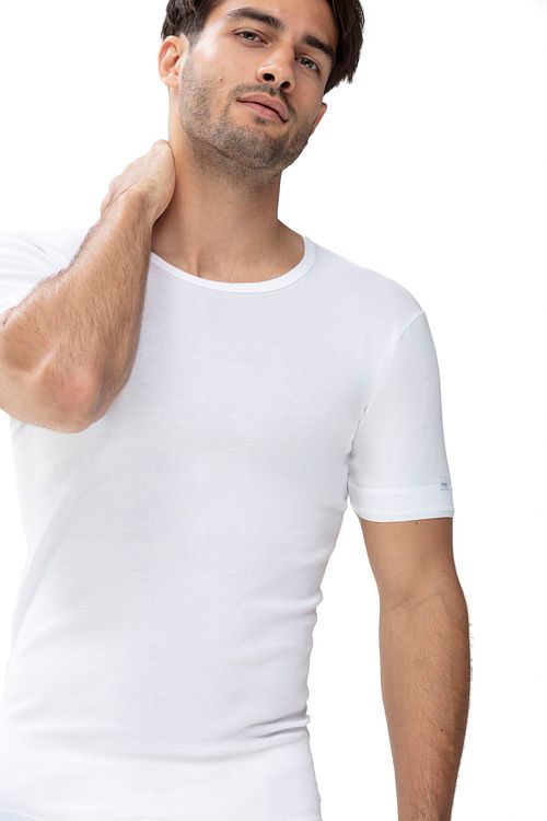 Mey T-shirt Col Rond Noblesse Blanc Model / Voorkant