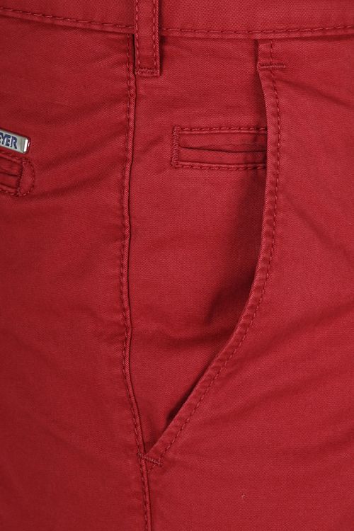 Meyer Chino Bonn Rood Product / Detail