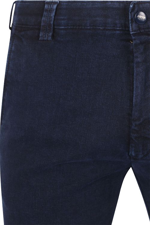 Meyer chinosy Bonn w kolorze ciemnoniebieskim denim Product / Detail