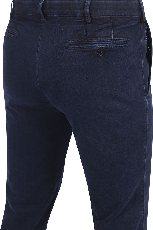 Meyer chinosy Bonn w kolorze ciemnoniebieskim denim Product / Detail