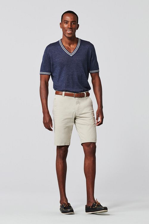Meyer Shorts Palma 3130 Off White Model / Voorkant
