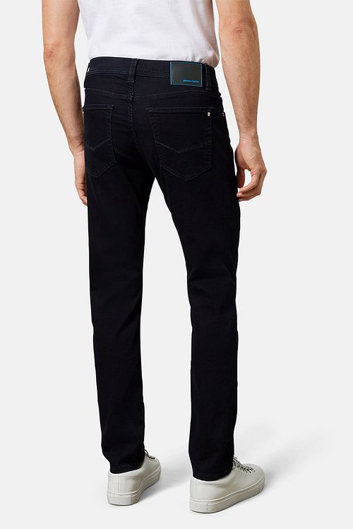Pierre Cardin Trousers Lyon Future Flex Dark Blue Model / Achterkant