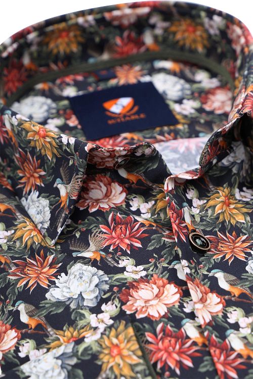 Camicia Suitable con stampa multicolore 267-13 Product / Detail