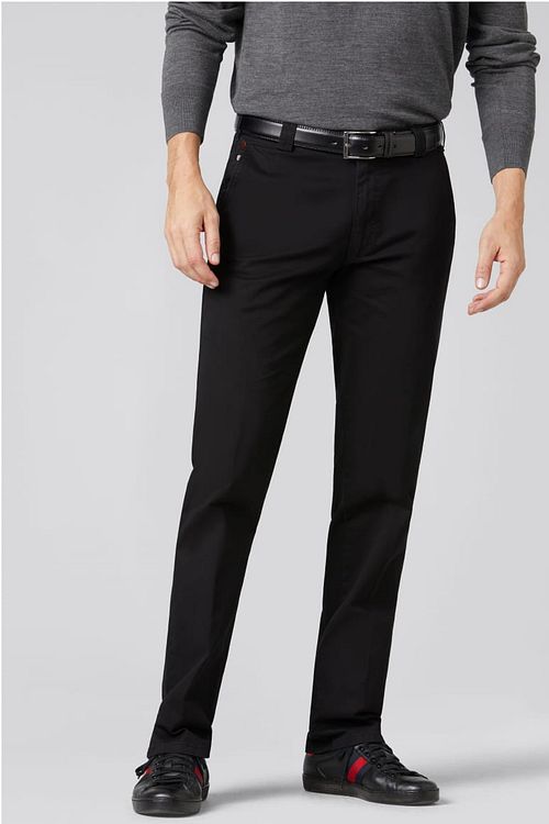 Pantaloni Meyer Roma neri Model / Voorkant