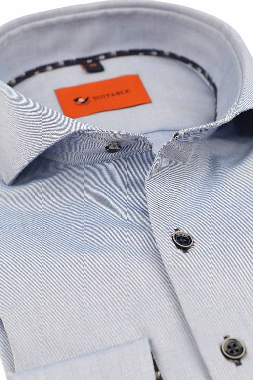 Suitable koszula twill jasnoniebieska Product / Detail