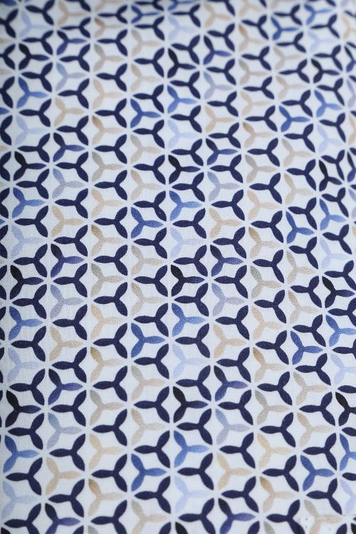 Koszula Ledub z nadrukiem, niebieska Product / Detail
